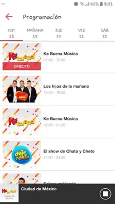 Ke Buena Radio android App screenshot 2