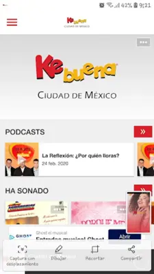 Ke Buena Radio android App screenshot 5